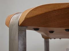 Detail showing machined top profile with milled edge True