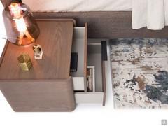 The furniture features great attention to details and optimal storage capacity (Structure finish not available)