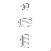 Amandla drawers models and measurements