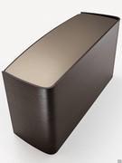 Detail of dresser with lacquered top