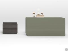 Icarus bedside table and 3-drawer dresser