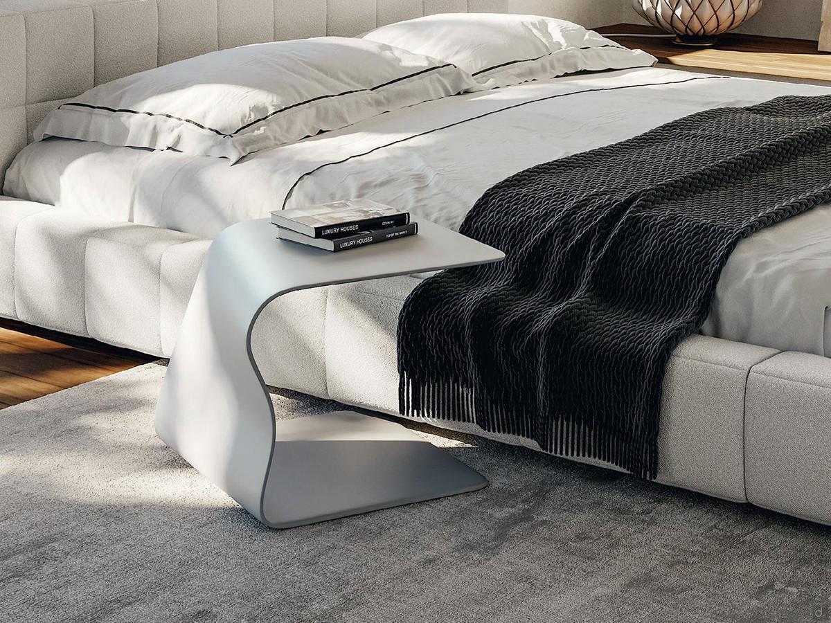 Duffy shaped open nightstand