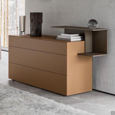 3-drawer dresser without handle Havana