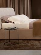 Heliodoro bedside table with Dark Emperador marble top