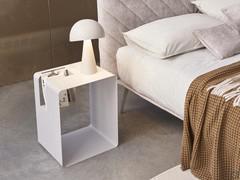 Vertical use of the Malmo bedside table at a height of 50 cm