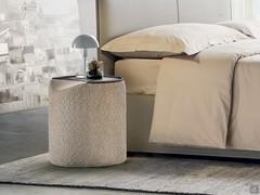 The upholstery can be customised in a wide selection of fabrics, faux leather and leathers