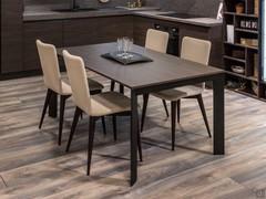 Rectangular top complete with telescopic extension mechanism for the Adrian table (top finish not available)