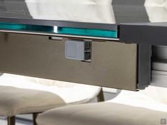 Structural frame below the table top, matching the legs