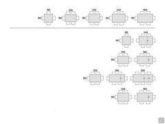 Table David - Table seats scheme