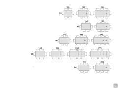Table David - Table seats scheme