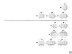 Diogo table - Table seats scheme
