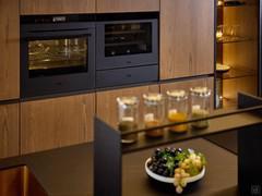AEG appliances in matte black finish