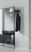 Rimpiattino hall corner mirror with Fashion frosted decoration