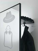 Rimpiattino hall corner mirror with Fashion frosted decoration