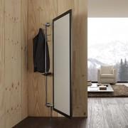 Rimpiattino hall corner mirror - open