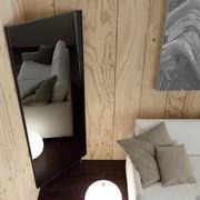Rimpiattino hall corner smoked mirror