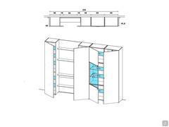 Dimensional diagram Composition B