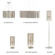 Gioia art deco lamp with crystals - models