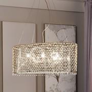 Gioia feminine art deco table lamp with crystals by Cantori