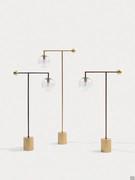 Bardot LED floor lamp by Bonaldo - h.cm 135 and h.cm 180