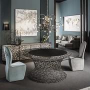 Chandelier Rialto perfect for illuminating an elegant living room table