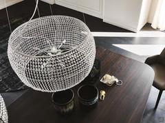 Top view showing the chrome-plated lamp holder and steel wire frame
