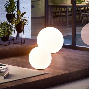 Oh! modern spherical ball light by Linea Light 