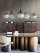 Paris spherical lamp set by Cattelan to match the Papel table