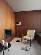 Original 1953 vintage design lamp by Oluce, available as a floor or table lamp