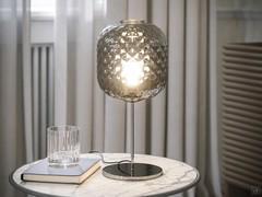 Akari lamp in the table top version, also ideal for reading zones on modern coffee tables