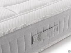 Detail of the boxed perimeter of the Compact cover with handles