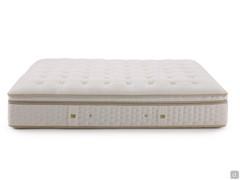 Royalto mini-independent micro-spring mattress, 32 cm high with integrated removable memory foam topper and cotton cover