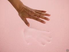 Detail of the Memory HD top, ergonomic and non-deformable, for sustained mattress support