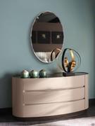 Mirror Gemma matching the 3-drawer Mirto dresser by Cantori