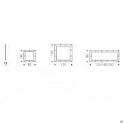 Regal mirror by Cattelan - models and measurements