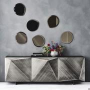 Hawaii mirrors can be combined to create vibrant decorative compositions