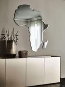 Africa mirror by Cattelan in the 137 cm high version, matching the Chelsea sideboard