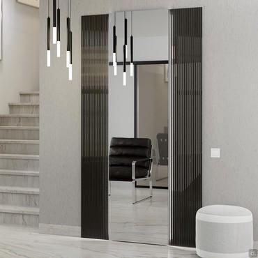 Coloured design mirror Millenium