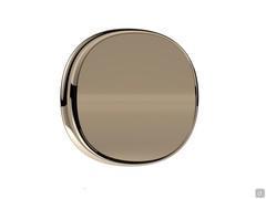 Genesi mirror in bronze in square format with rounded corners