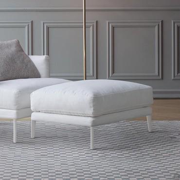 Upholstered living room pouf Paraiso by Bonaldo