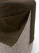 Detail of the removable cover of the Mistery pouf