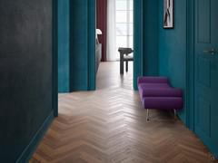 Cathy is an upholstered entrance bench with cylindrical side cushions - covered in fabric, velvet and leatherette