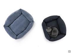 The Pet Sofa bed for dogs and cats viewed from above. It is also available in a reduced size for small cats and dogs