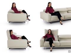 Seating proportions and ergonomics of the Heritage outlet sofa
