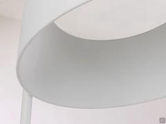 Detail of the micro-perforated PMMA diffuser with the lamp switched off