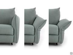 Multi-position adjustable armrests from 16 to 30 cm