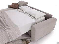 Florence outlet sofa with chaise longue converted into double bed