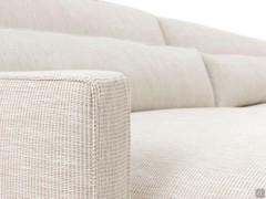 Detail of the fabric cover with mesh weave