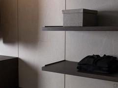 Detail of Piasentina stone effect melamine panels