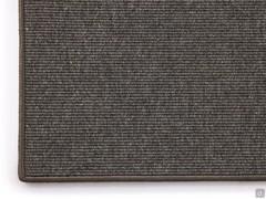 Detail of the Dublin carpet with a striped effect weave and matching welt border